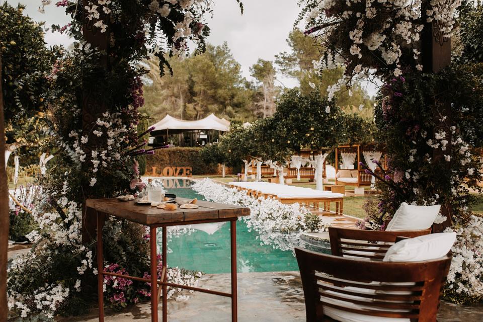 Wedding in Ibiza, Atzaro – Pedro Navarro Floral Art and Event Styling